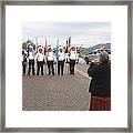 Native American Veterans Photographed Sacaton Arizona 2005 Framed Print