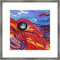 Native Women At Window Rock Framed Print