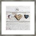 Nature's Hearts Framed Print