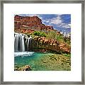 Navajo Falls Framed Print