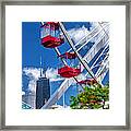 Chicago Navy Pier Ferris Wheel Framed Print
