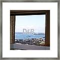 Navy Review On Sydney Harbour From Framed Print