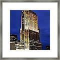 Nbc Tower Building Framed Print