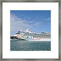 Ncl Norwegian Gem Framed Print