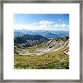 Nebelhorn Framed Print