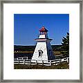 New Brunswick Lighthouse Framed Print