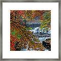 New Hampshire Falls Framed Print