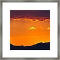 New Mexico Sunset Framed Print