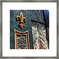 New Orleans Fleur-de-lis Framed Print