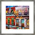 New Orleans' Preservation Hall Framed Print