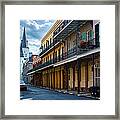 New Orleans Street Framed Print