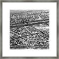 New York 1937 Aerial View Framed Print