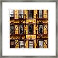 New York City Apartment Building Study Framed Print