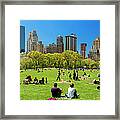 New York City, Central Park Framed Print