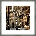 New York Cityscape Framed Print