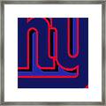 New York Giants Football Framed Print