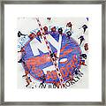 New York Islanders Training Session Framed Print