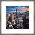 New York New York Framed Print