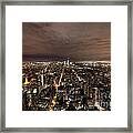 New York Skyline 1 Framed Print
