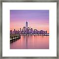 New York Sunrise Framed Print