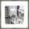 New Yorker April 25th, 1994 Framed Print