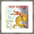 New Yorker March 13th, 1989 Framed Print