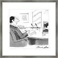 New Yorker November 26th, 1990 Framed Print