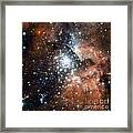 Ngc 3603, Star Cluster Framed Print