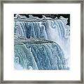 Niagara Falls With Curlicue Effect Framed Print