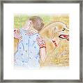 Nice Doggie Framed Print