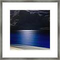Night And Water Framed Print