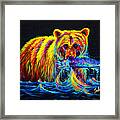 Night Of The Grizzly Framed Print