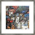Night Over The Town Framed Print