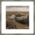 No More Sailing Framed Print