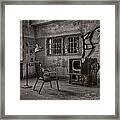 No Reception Framed Print