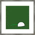 No256 My Happy Gilmore Minimal Movie Poster Framed Print