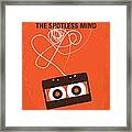 No384 My Eternal Sunshine Of The Spotless Mind Minimal Movie Pos Framed Print