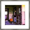 Noone's In The Kitchen Framed Print