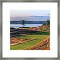 North By Northwest - Chambers Bay Golf Course Framed Print