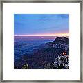 North Rim Sunset Framed Print