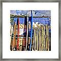North Shore Surf Shop Framed Print