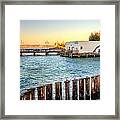 Northern Fish Co. Commencement Bay Framed Print