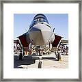 Nose To Nose With An F-35 Framed Print