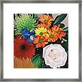 Nothing Like Beautiful Surprise Bouquet Framed Print