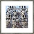 Notre- Dame Framed Print