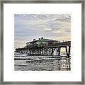 November Morning At Sun Glow Pier Framed Print