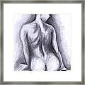 Nude Drawing 01 Framed Print