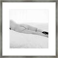 Nude Woman In High Heels 2 Framed Print