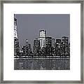 Nyc Skyline Framed Print