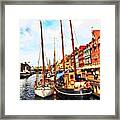 Nyhavn - Copenhagen Framed Print